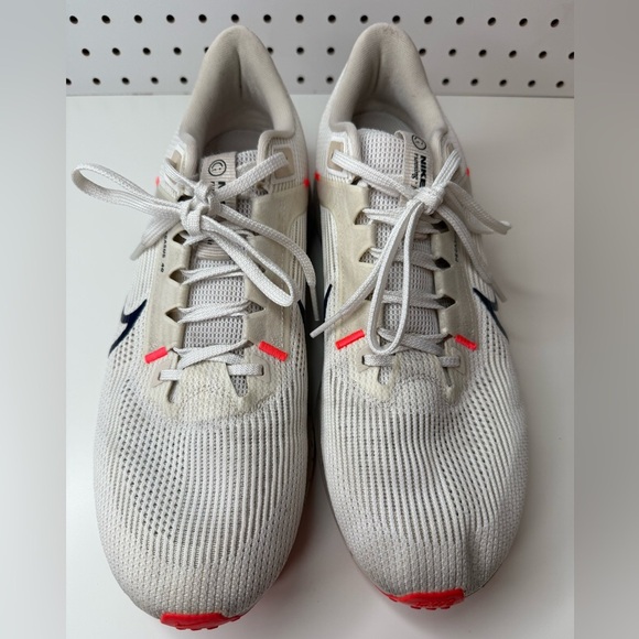 Nike Air Zoom Pegasus 40 White Obsidian Men's Size 12 Activewear Workout Running - Picture 9 of 15